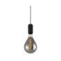 Nordlux Notti - lampe suspendue - Ø 6 x 212,5 cm - noir et moka