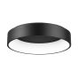 Nova Luce Rando - plafonnier - Ø 60 x 13 cm - 42W LED incl. - noir