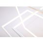 Maxlight Geometric - lampe suspendue - 145 x 180 cm - 3 x 26.6W LED incl. - blanc