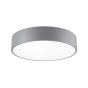 Nova Luce Roda - plafonnier - Ø 50 x 10 cm - 40W LED incl. - gris - couleur de lumière blanche