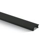 ONE Light Square Track Surface - couvercle pour rail - système de rail triphasé - 2m - noir