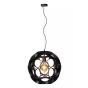 Lucide Hannelore - lampe suspendue - Ø 40 x 170,8 cm - noir