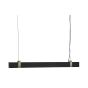 Nordlux Lilt - lampe suspendue - 115 x 4,3 x 210,2 cm - fonction Moodmaker à 3 niveaux - 27W LED incl. - noir