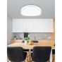 Nova Luce Onda - plafonnier - Ø 40 x 11,5 cm - 40W LED incl. - blanc