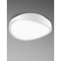 Nova Luce Onda - plafonnier - Ø 40 x 11,5 cm - 40W LED incl. - blanc