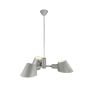 Design for the People Stay 3-Spot - lampe suspendue - Ø 60 x 319,4 cm - gris