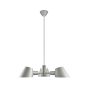 Design for the People Stay 3-Spot - lampe suspendue - Ø 60 x 319,4 cm - gris