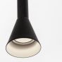 Nova Luce Navan - lampe suspendue - Ø 6 x 150 cm - 6W LED incl - noir mat