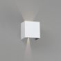 Faro Olan - applique murale - 14,5 x 14 x 10,5 cm - 6W LED incl. - IP65 - blanc mat