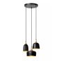 Lucide Chayanne - lampe suspendue - Ø 30 x 156,5 cm - noir