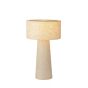 Lucide Leeroy - lampe de table - Ø 30 x 50 cm - taupe