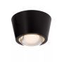 Lucide Rigon - plafonnier - Ø 9 x 6,6 cm - 6W LED incl - noir