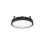 Nova Luce Perfect Profile Trimless - spot encastré - Ø 640 mm, 670 mm encastré - 40W LED dimmable incl. - 3000K - noir