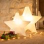 New Garden Nova 60 Christmas Star - lampe à poser - 62 x 57 x 25,6 cm - 7W LED incl. - blanc