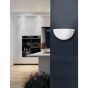 Nova Luce Anco - applique murale - 30 x 7,5 x 16 cm - blanc et chrome