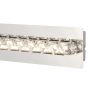 Searchlight Clover - applique murale avec interrupteur - 31 x 8 cm - 4W LED incl - chrome