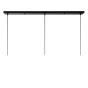 Lucide Dikra - lampe suspendue - 150 x 40 x 150 cm - noir