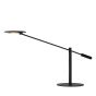 Lucide Anselmo - lampe de bureau - 25 x 25 x 50 - 9W LED incl - noir