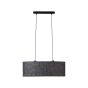 Brilliant Galance - lampe suspendue - 70 x 26 x 118 cm - noir