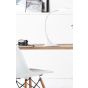 Lucide Emil - lampe de bureau - 17 x 22 x 37,5 cm - 4,5W LED dimmable incl - blanc