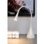 Lucide Zozy - lampe à poser - Ø 11,2 x 48,5 cm - 4W LED incl. - 3 niveaux de gradation - blanc