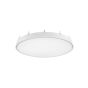 Nova Luce Perfect Profile Trimless - spot encastré sur télécommande (excl.) - Ø 840 mm, 830 mm encastré - 80W LED dimmable incl. - 2700K-6000K - blanc