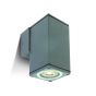 ONE Light GU10 Outdoor Cubes - applique murale extérieure - 6,3 x 6,3 x 13,5 cm - IP54 - gris