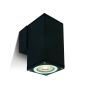 ONE Light GU10 Outdoor Cubes - applique murale d'extérieur - 6,3 x 6,3 x 13,5 cm - IP54 - noir