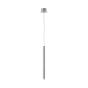 Brilliant Cembalo - lampe suspendue - Ø 12 x 120 cm - 5W LED incl - aluminium