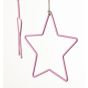 Brilliant Cherri - lampe suspendue - 42,5 x 10 x 147 cm - rose et blanc