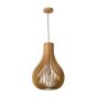 Lucide Bodo - lampe suspendue - Ø 38 x 195 cm - bois