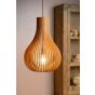 Lucide Bodo - lampe suspendue - Ø 38 x 195 cm - bois