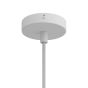 Roi Du Luminaire Slim Line - lampe suspendue - 118 x 5,5 x 3,3 cm - 22,5W LED incl. - blanc