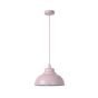 Lucide Isla - lampe suspendue - Ø 29 x 122 cm - rose