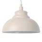 Lucide Isla - lampe suspendue - Ø 29 x 122 cm - crème