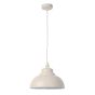 Lucide Isla - lampe suspendue - Ø 29 x 122 cm - crème