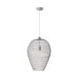 Brilliant Maze - lampe suspendue - Ø 43 x 153 cm - gris béton