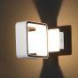 Maxlight Tokyo - applique murale - 12 x 14 x 7 cm - 4,5W LED incl. - blanc