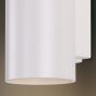 Maxlight Zero - applique murale - 9 x 11 x 17 cm - 8W LED incl - IP54 - blanc