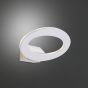 Maxlight Oval - applique murale - 25 x 13 x 11 cm - 7 x 1W LED incl. - IP54 - blanc