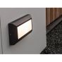 Lutec Helena II - Applique d'extérieur - 23 x 3 x 10 cm - 11W LED incl. - IP54 - gris foncé