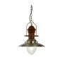 Searchlight Fisherman - lampe suspendue - Ø 32 x 95 cm - laiton antique