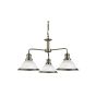 Searchlight Bistro - lampe suspendue - Ø 62 x 88 cm - laiton antique