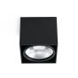 Faro Tecto QR111 - plafonnier - 13,5 x 13,5 x 12 cm - noir mat