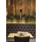 Lucide Lionel - lampe suspendue - 6,5 x 11 x 180 cm - noir