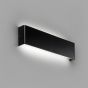 Faro Nash - applique murale - 37 x 4 x 9 cm - 16W LED incl - noir mat