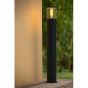 Lucide Fedor - lampe de jardin - Ø 13 x 79 cm - IP44 - noir