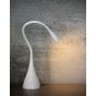 Lucide Zozy - lampe à poser - Ø 11,2 x 48,5 cm - 4W LED incl. - 3 niveaux de gradation - blanc