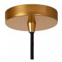 Lucide Elysee - lampe suspendue - Ø 30 x 150 cm - or et opale