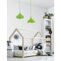 Nova Luce Udine - lampe suspendue - Ø 25 x 100 cm - vert